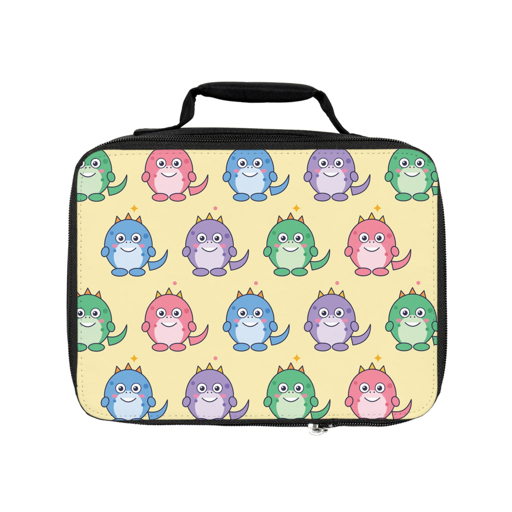Cute Dino Pattern lunch bag, product photo 1