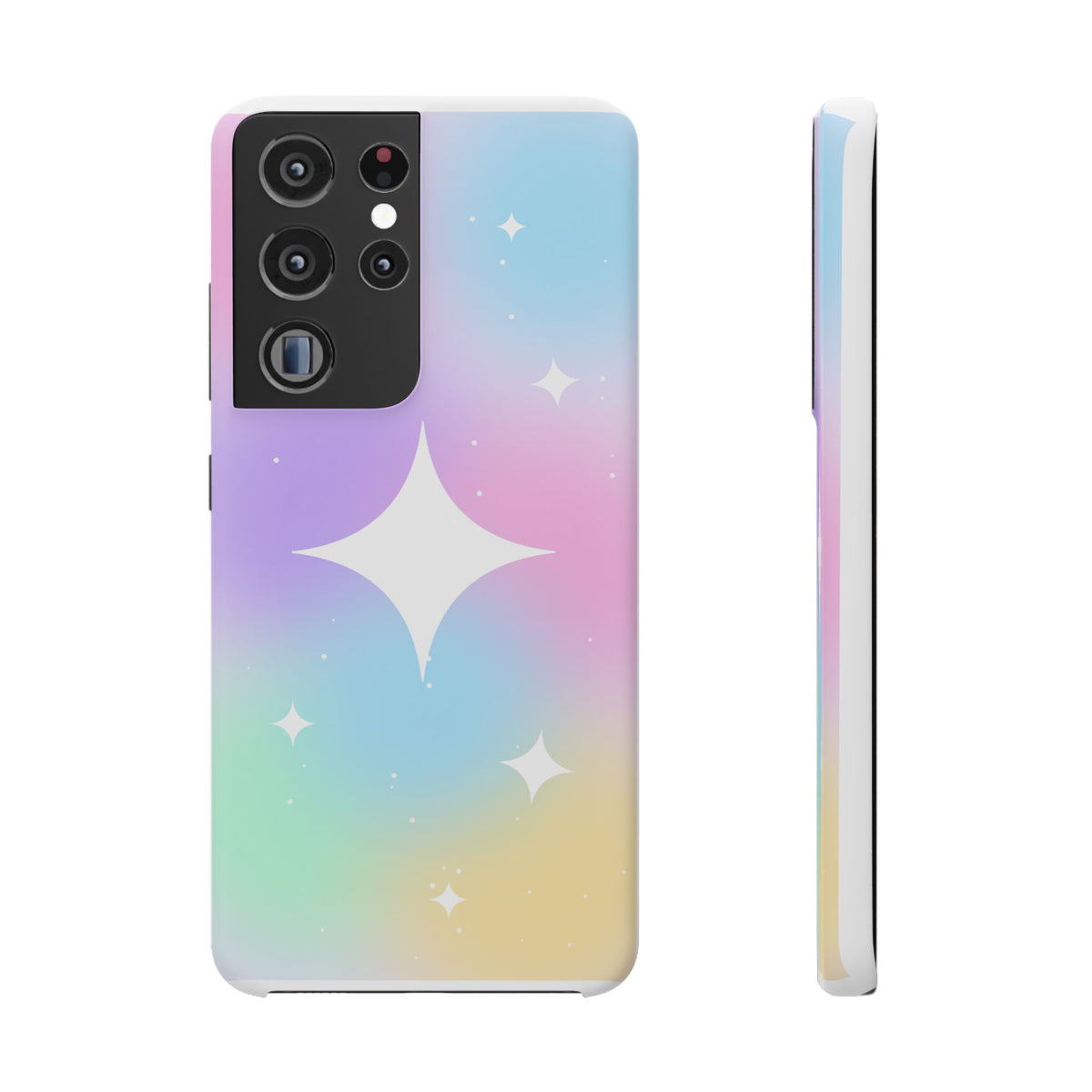 Pastel galaxy phone case, product photo 30
