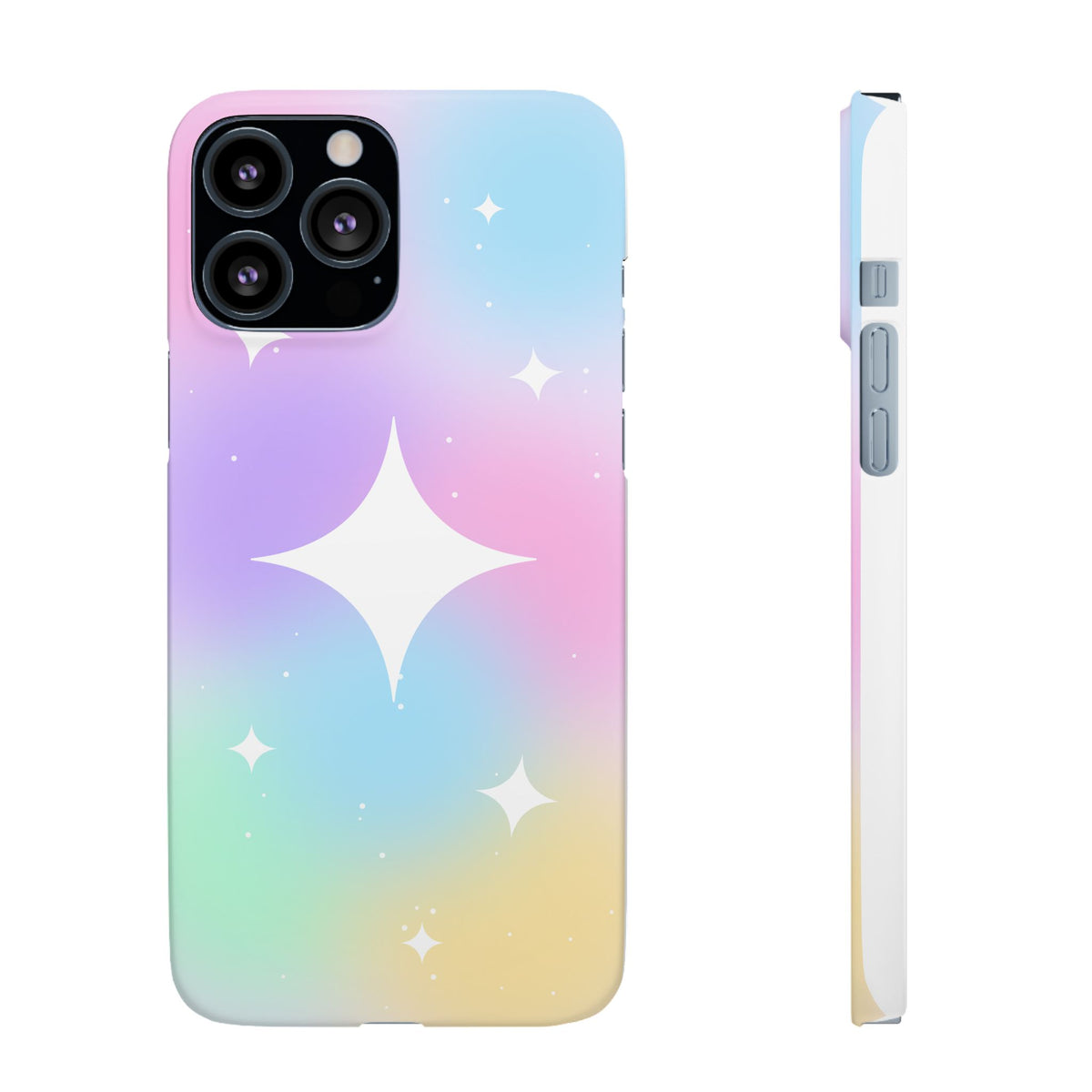 Pastel galaxy phone case, product photo 22