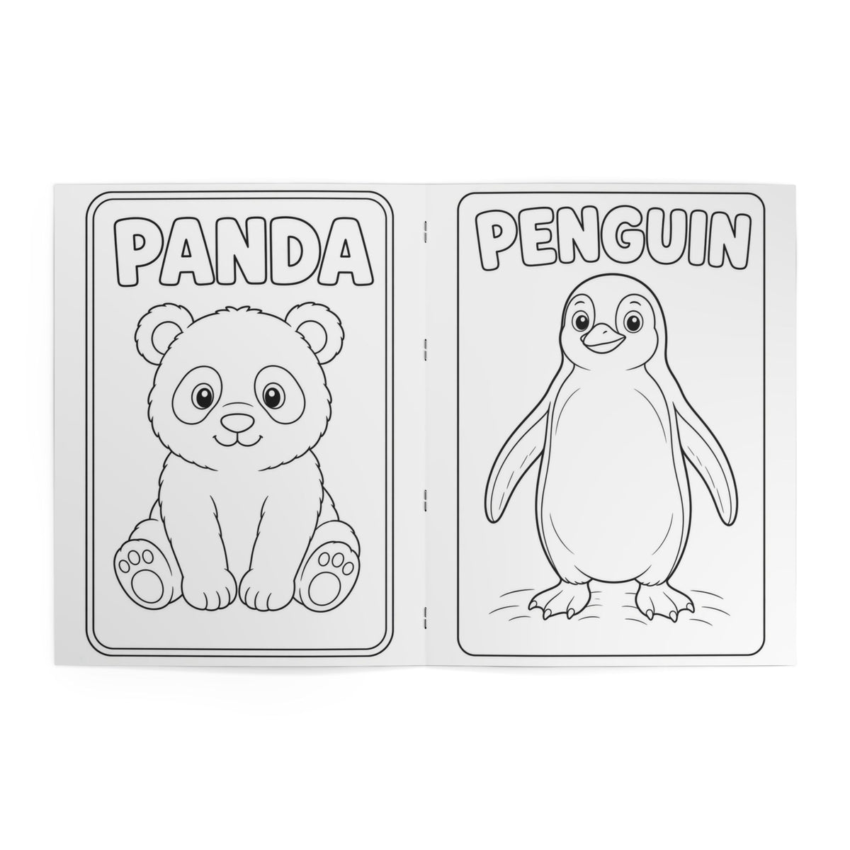 My Animal Colouring Book — 24-Page Kids' Book for Toddlers