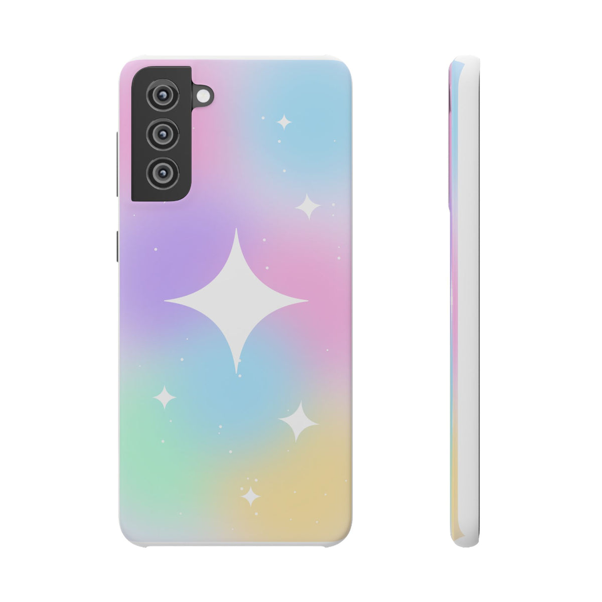 Pastel galaxy phone case, product photo 28
