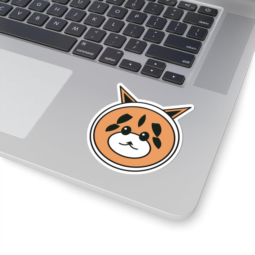 Kawaii Red Panda Sticker — Cute Kiss-Cut Vinyl Laptop & Bottle Decal