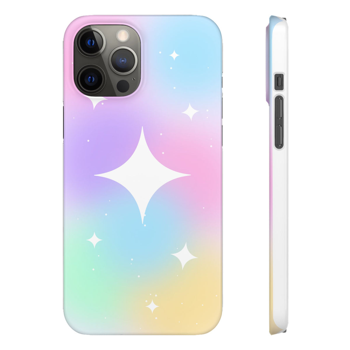 Pastel galaxy phone case, product photo 13