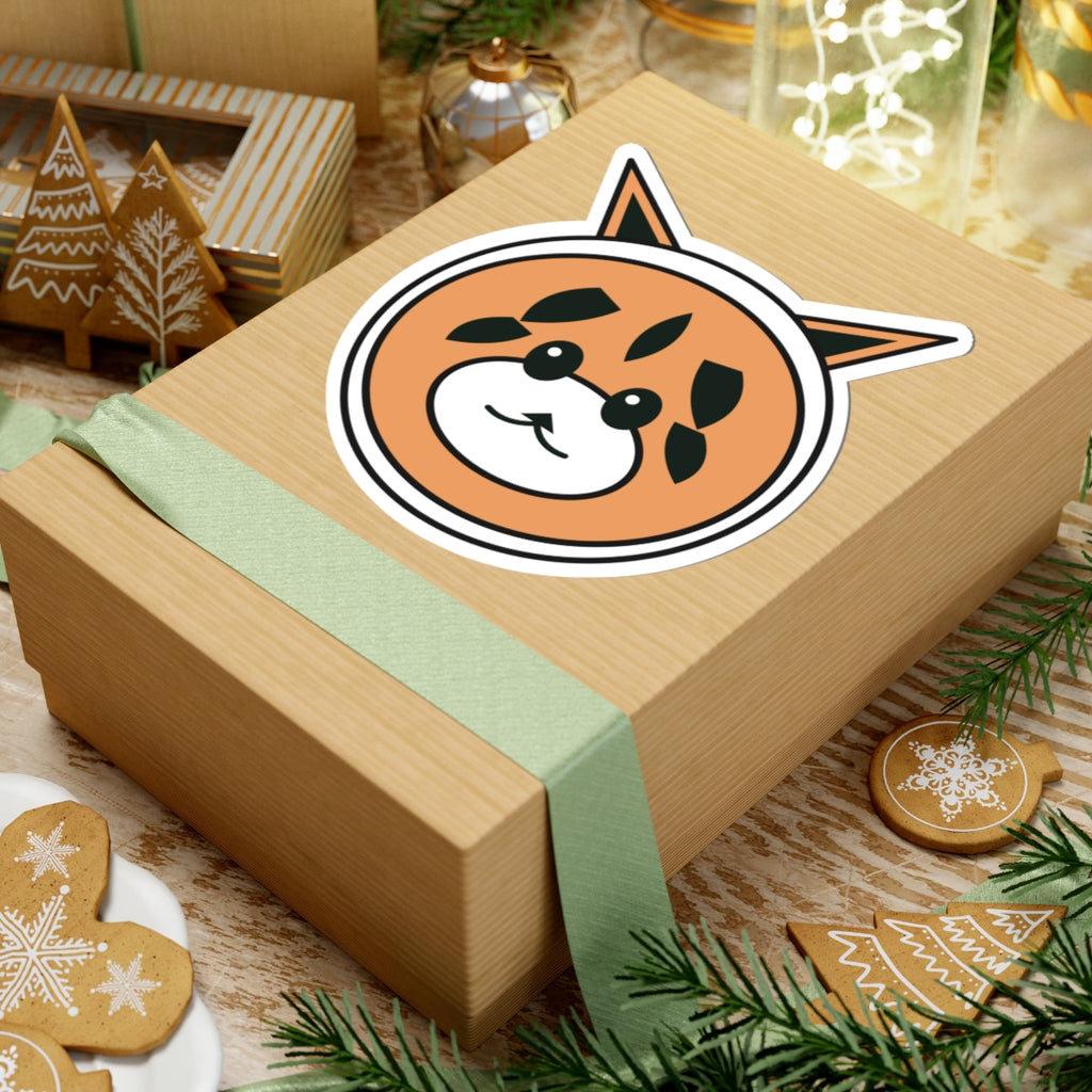 Kawaii Red Panda Sticker — Cute Kiss-Cut Vinyl Laptop & Bottle Decal