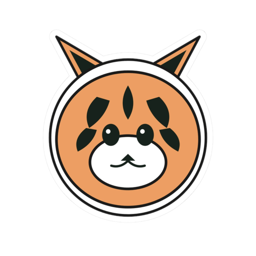 Kawaii Red Panda Sticker — Cute Kiss-Cut Vinyl Laptop & Bottle Decal