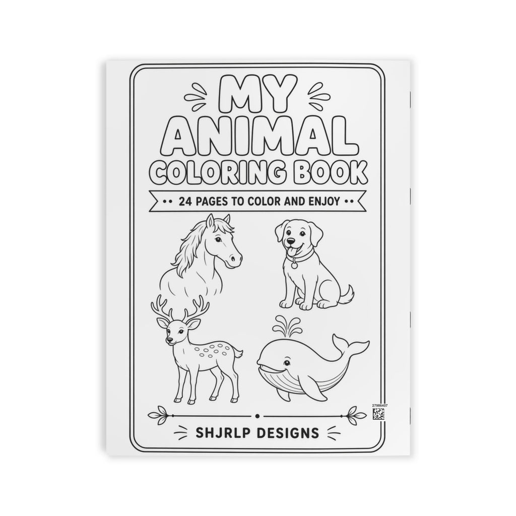 My Animal Colouring Book — 24-Page Kids' Book for Toddlers
