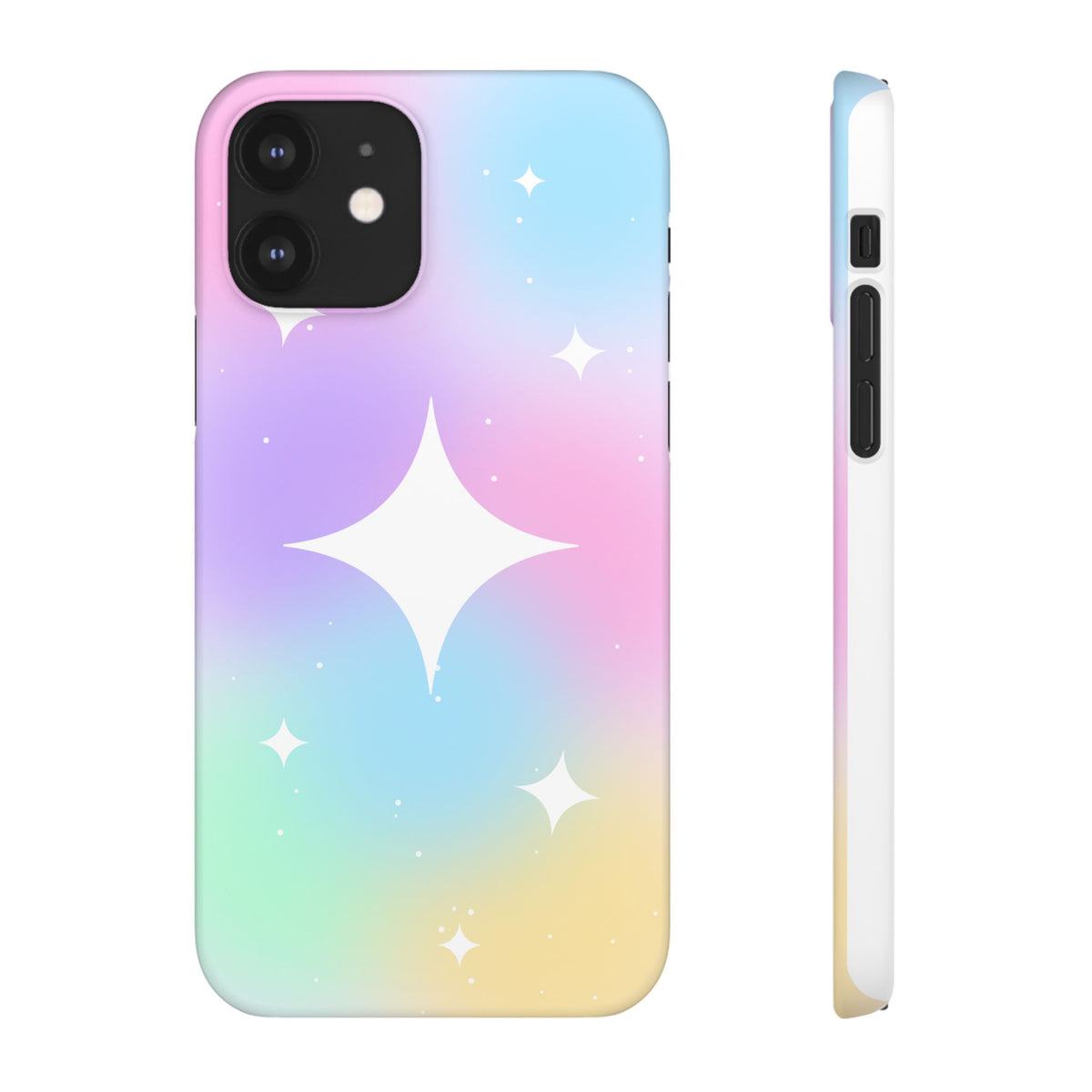 Pastel galaxy phone case, product photo 10