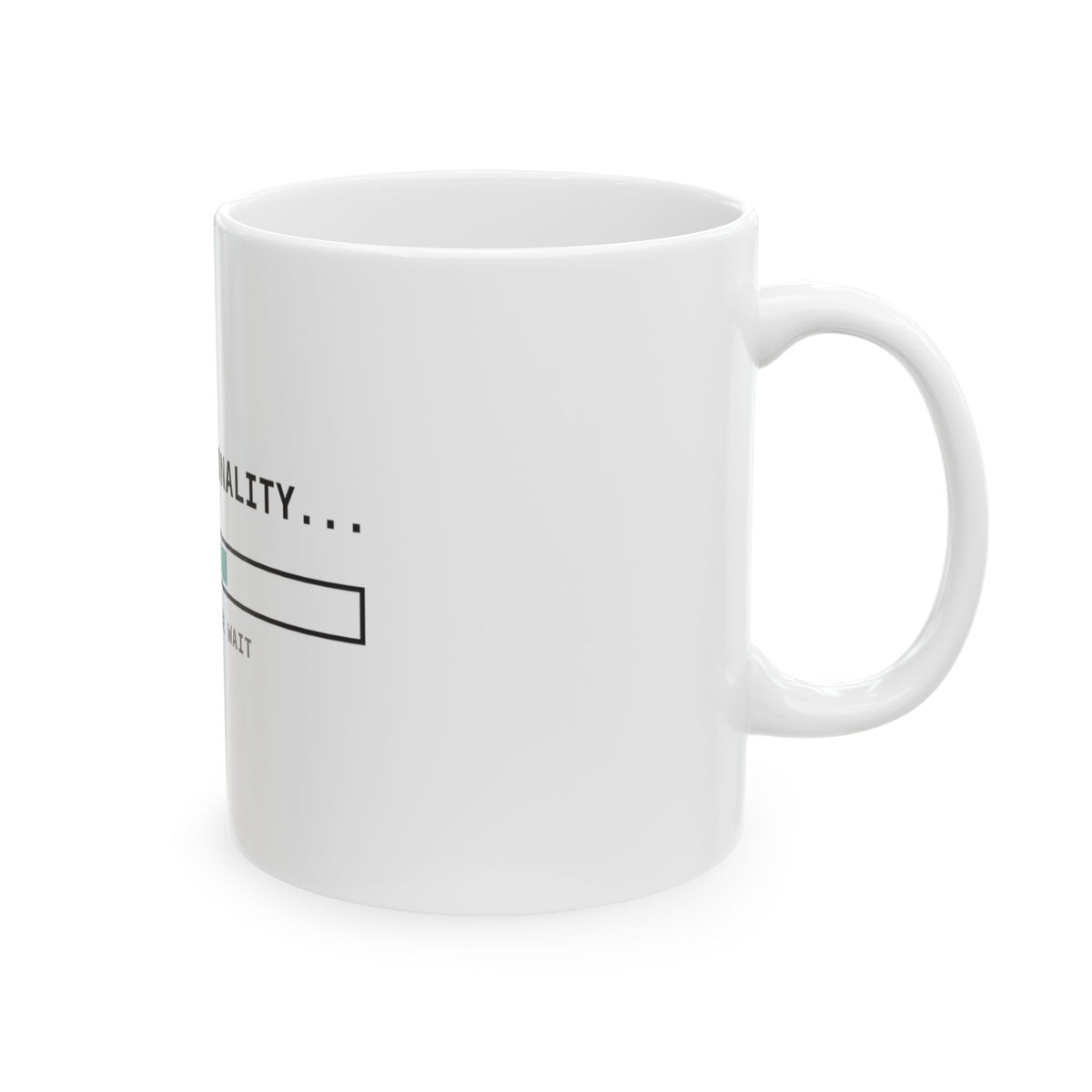 Loading Personality mug with funny progress-bar design, product photo 5