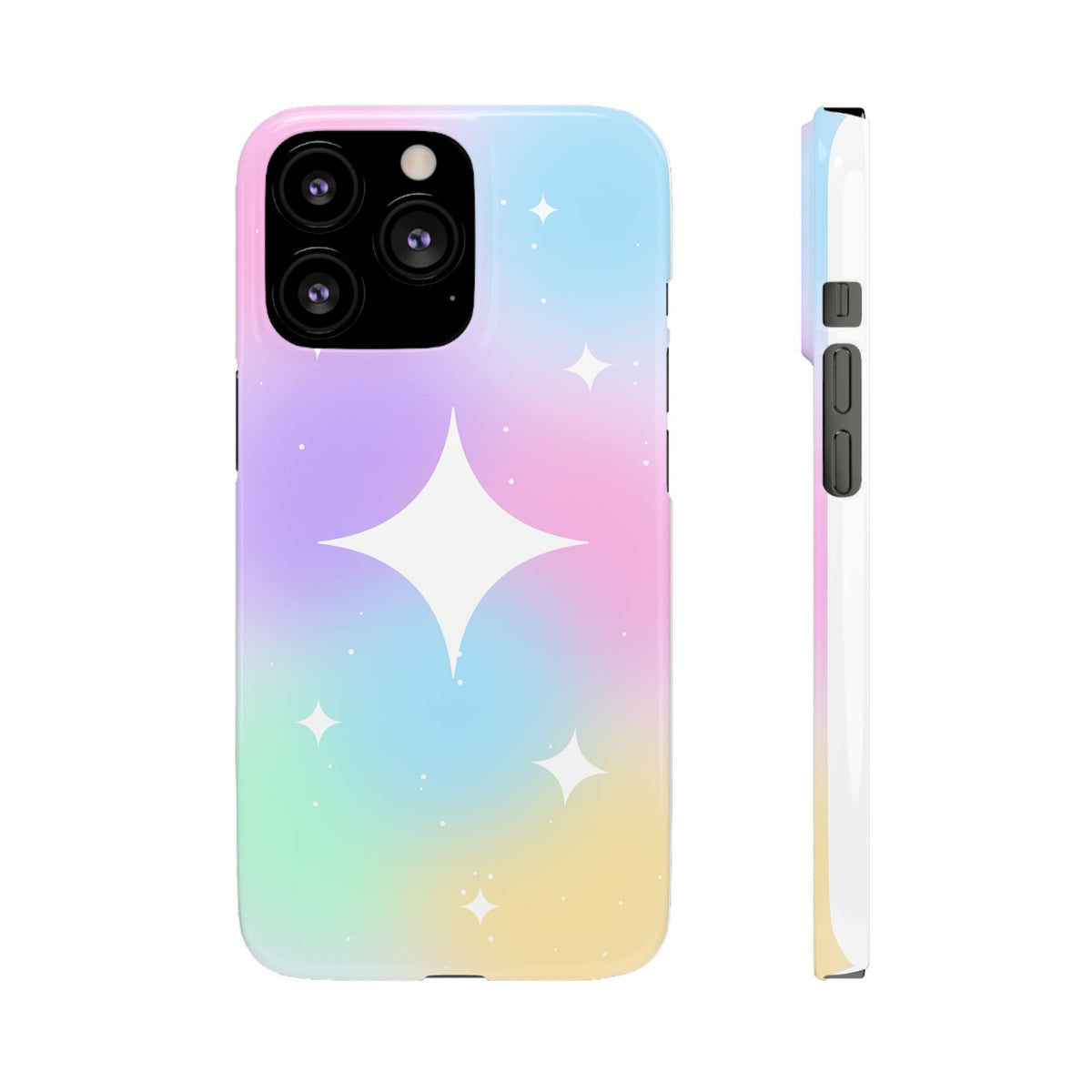 Pastel galaxy phone case, product photo 19