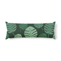 Monstera Leaf body pillow, product photo 1