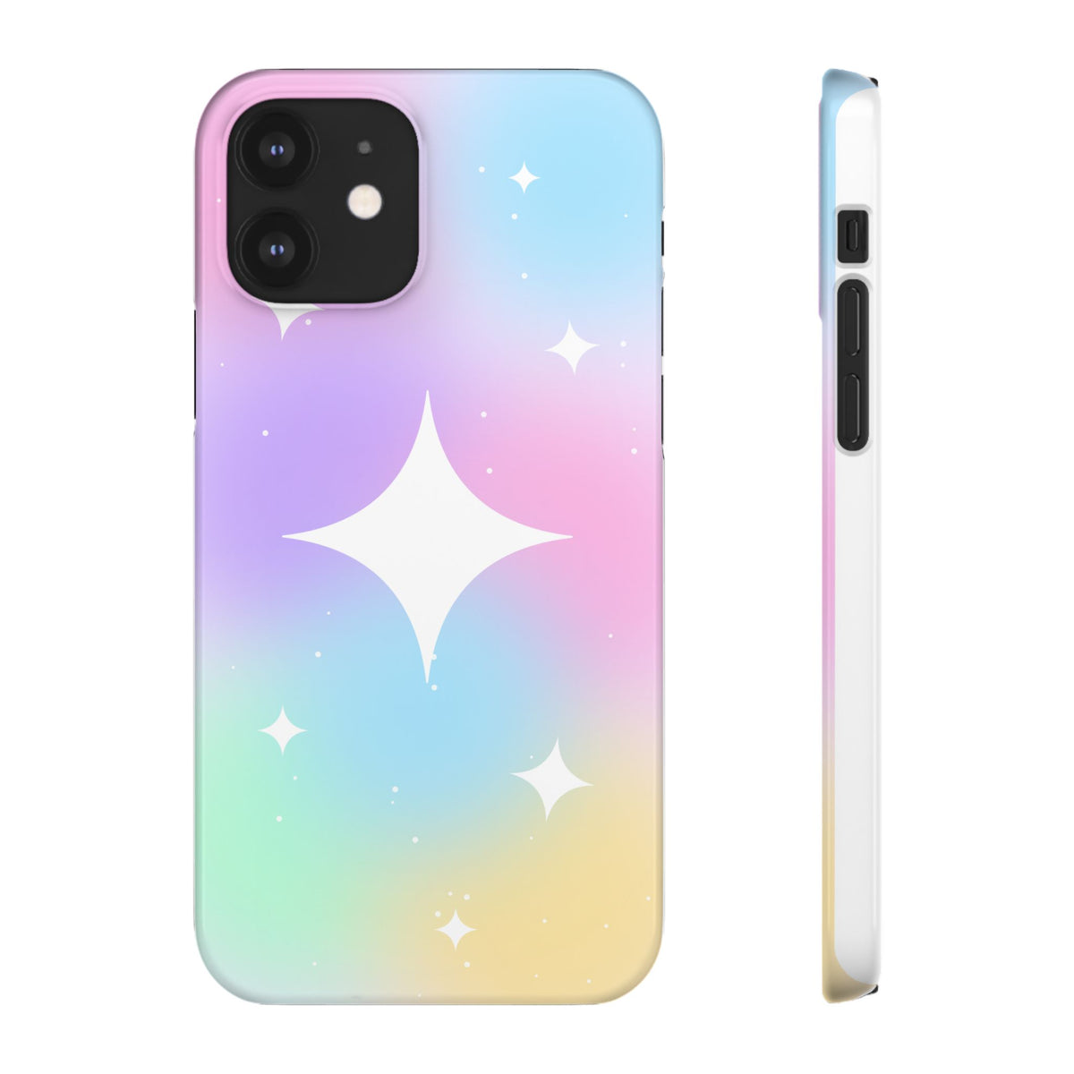 Pastel galaxy phone case, product photo 9