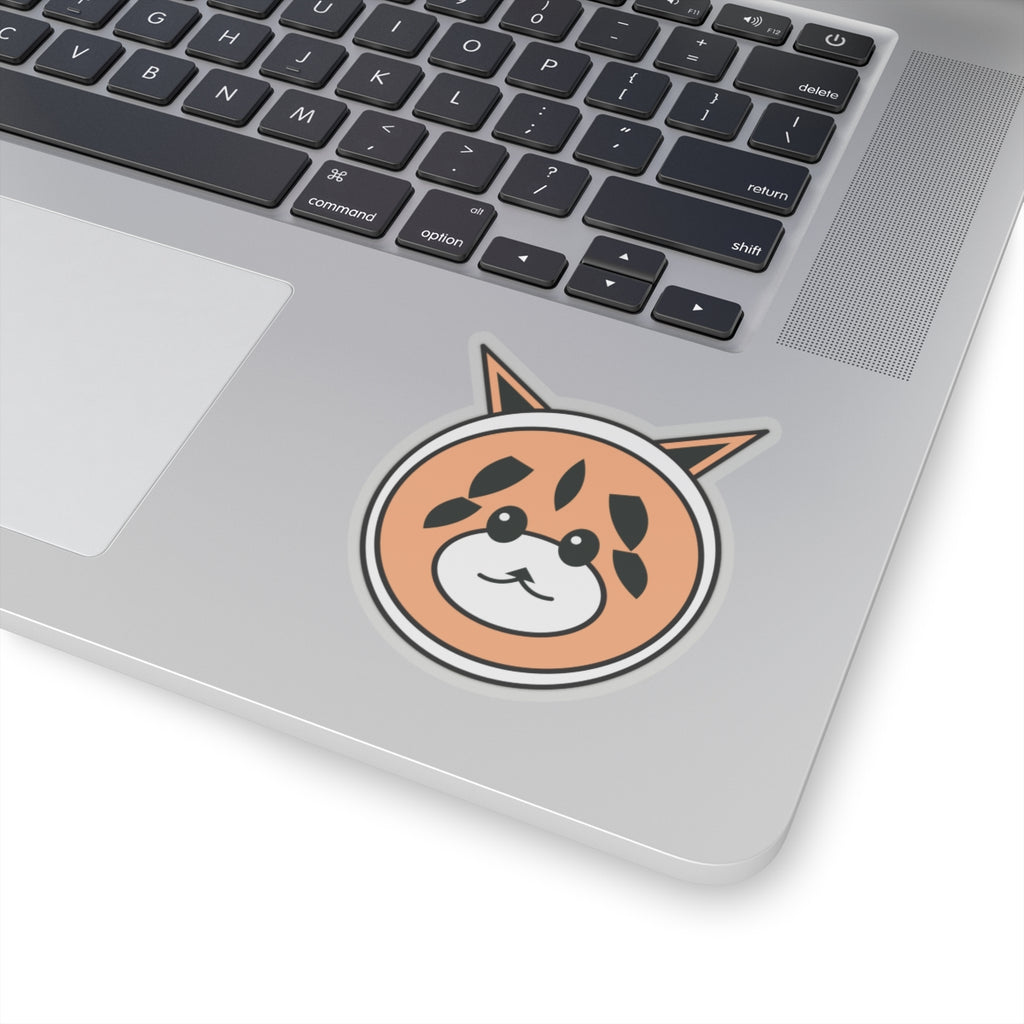 Kawaii Red Panda Sticker — Cute Kiss-Cut Vinyl Laptop & Bottle Decal