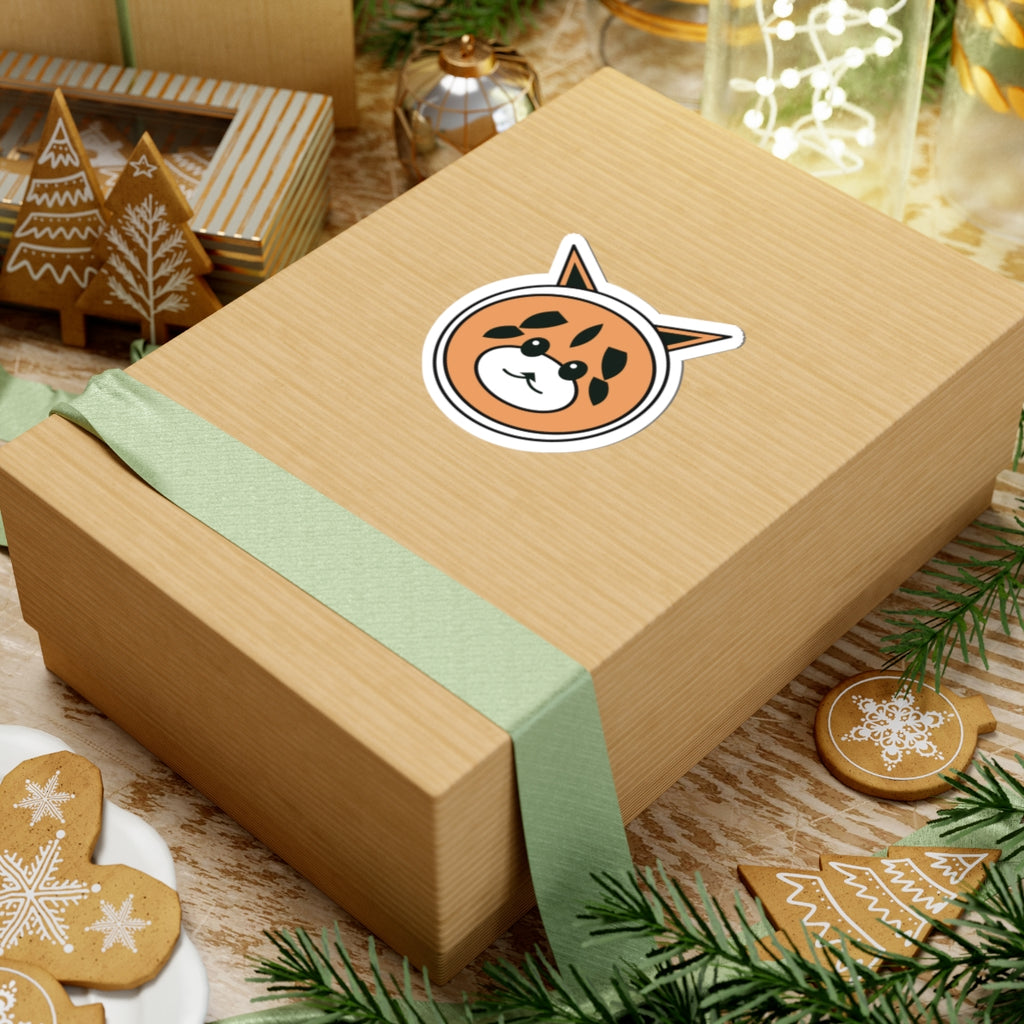 Kawaii Red Panda Sticker — Cute Kiss-Cut Vinyl Laptop & Bottle Decal