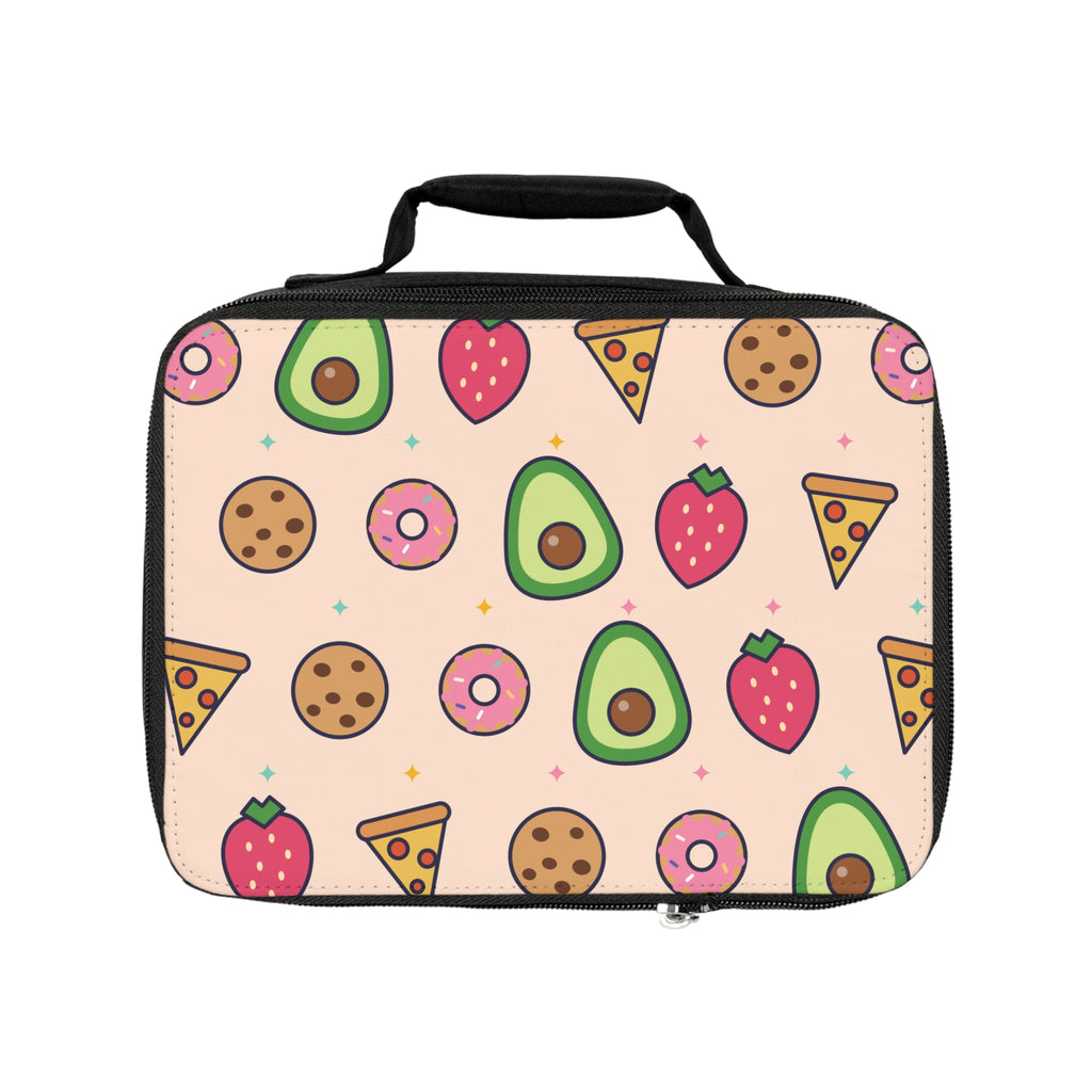 Cute Food Pattern lunch bag, product photo 2
