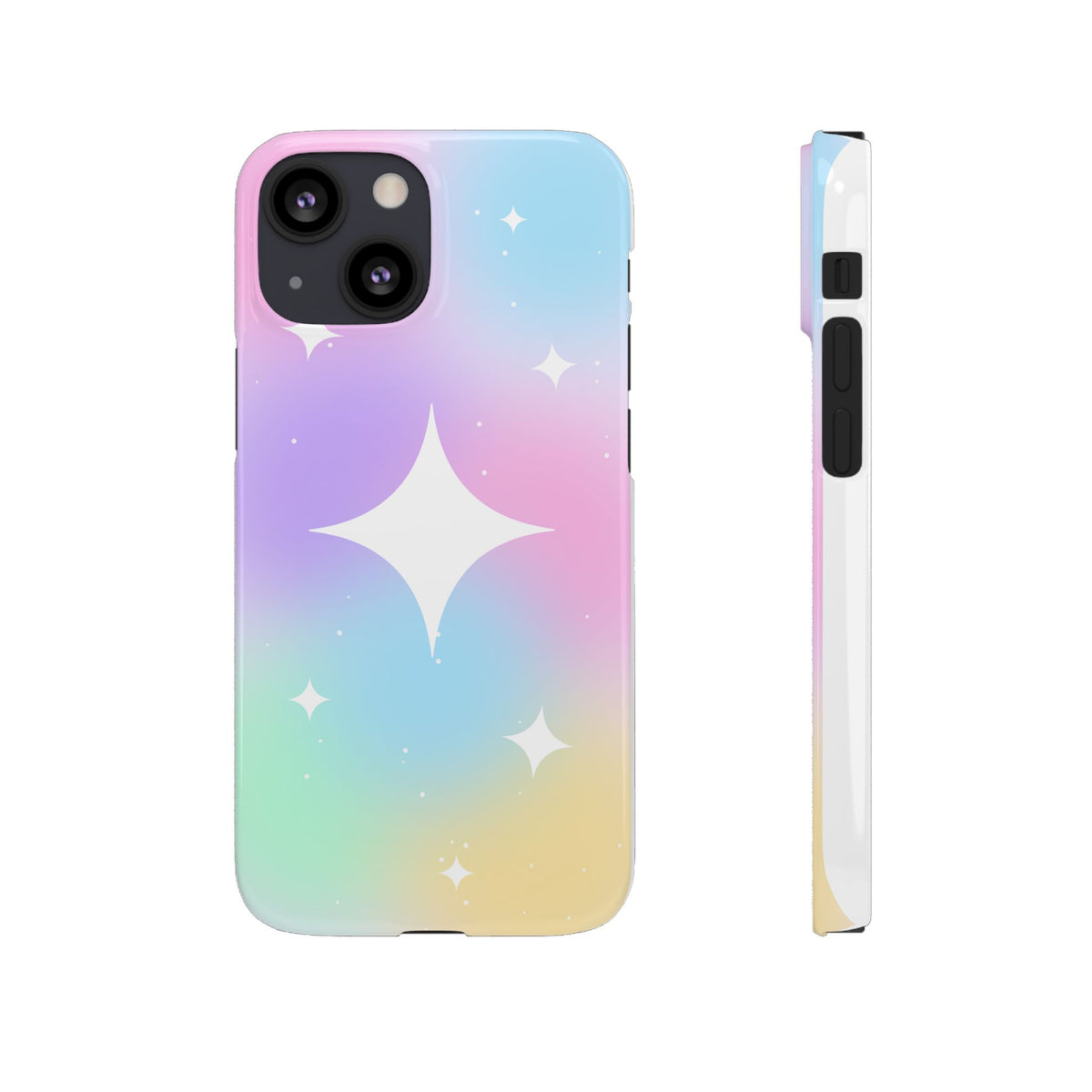 Pastel galaxy phone case, product photo 17
