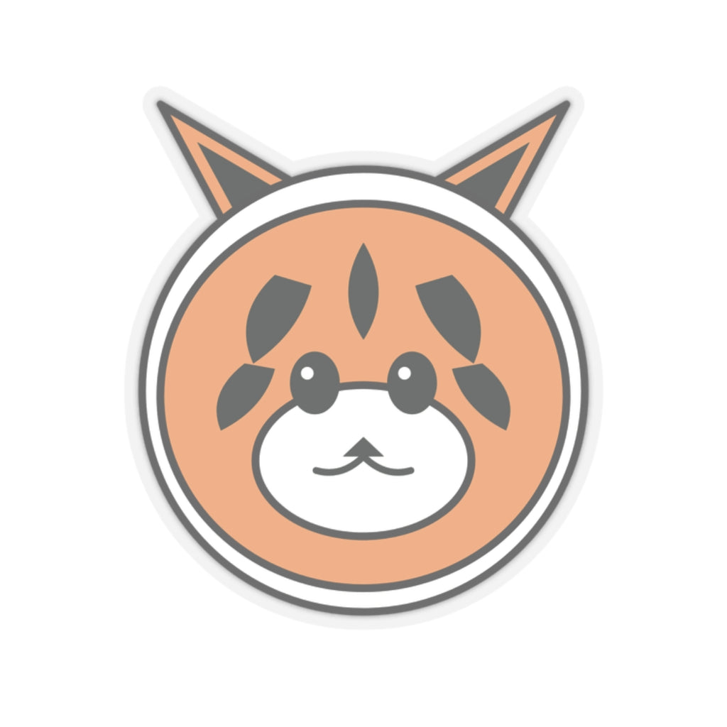 Kawaii Red Panda Sticker — Cute Kiss-Cut Vinyl Laptop & Bottle Decal