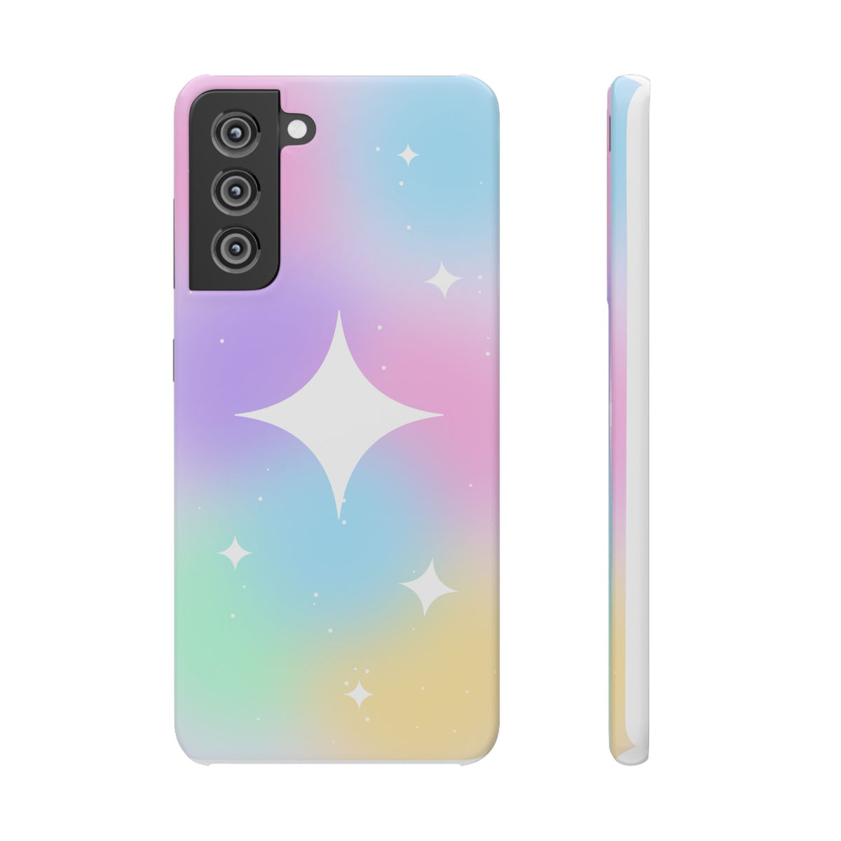 Pastel galaxy phone case, product photo 23