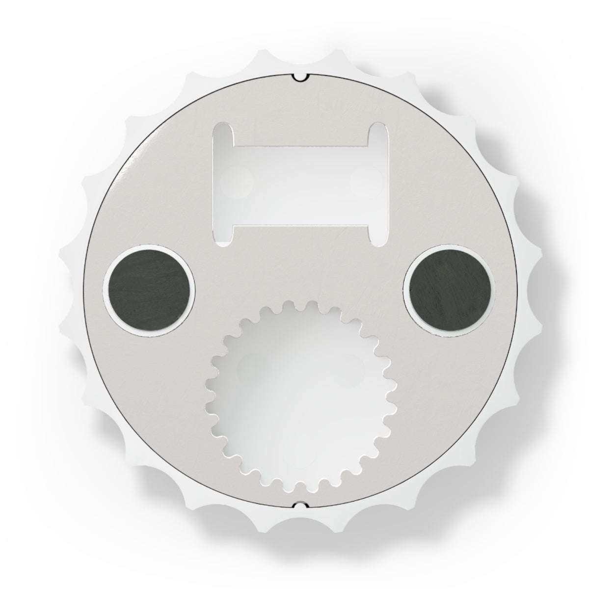 Bottle Opener — “Survived Another Happy Hour” Retro Beer Cap Opener