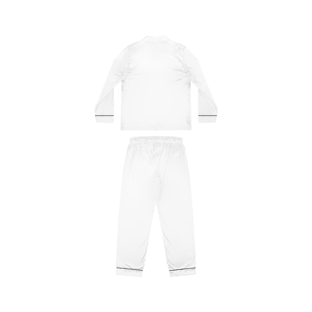 Women's Satin Pajama Set — Luxe Silk-Feel Sleepwear (Personalizable AOP)