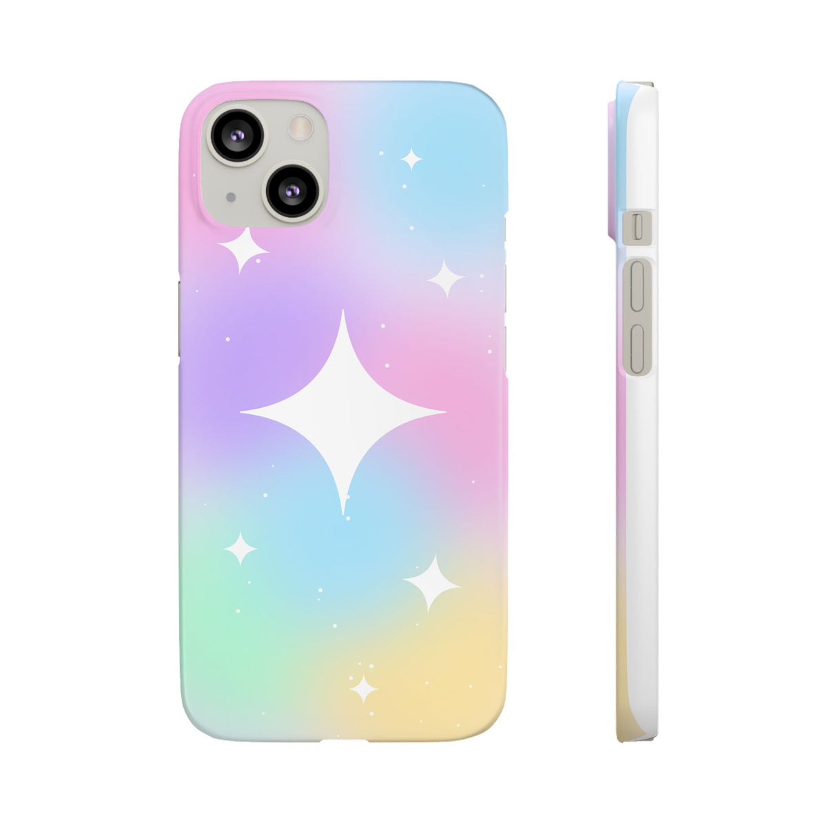 Pastel galaxy phone case, product photo 16
