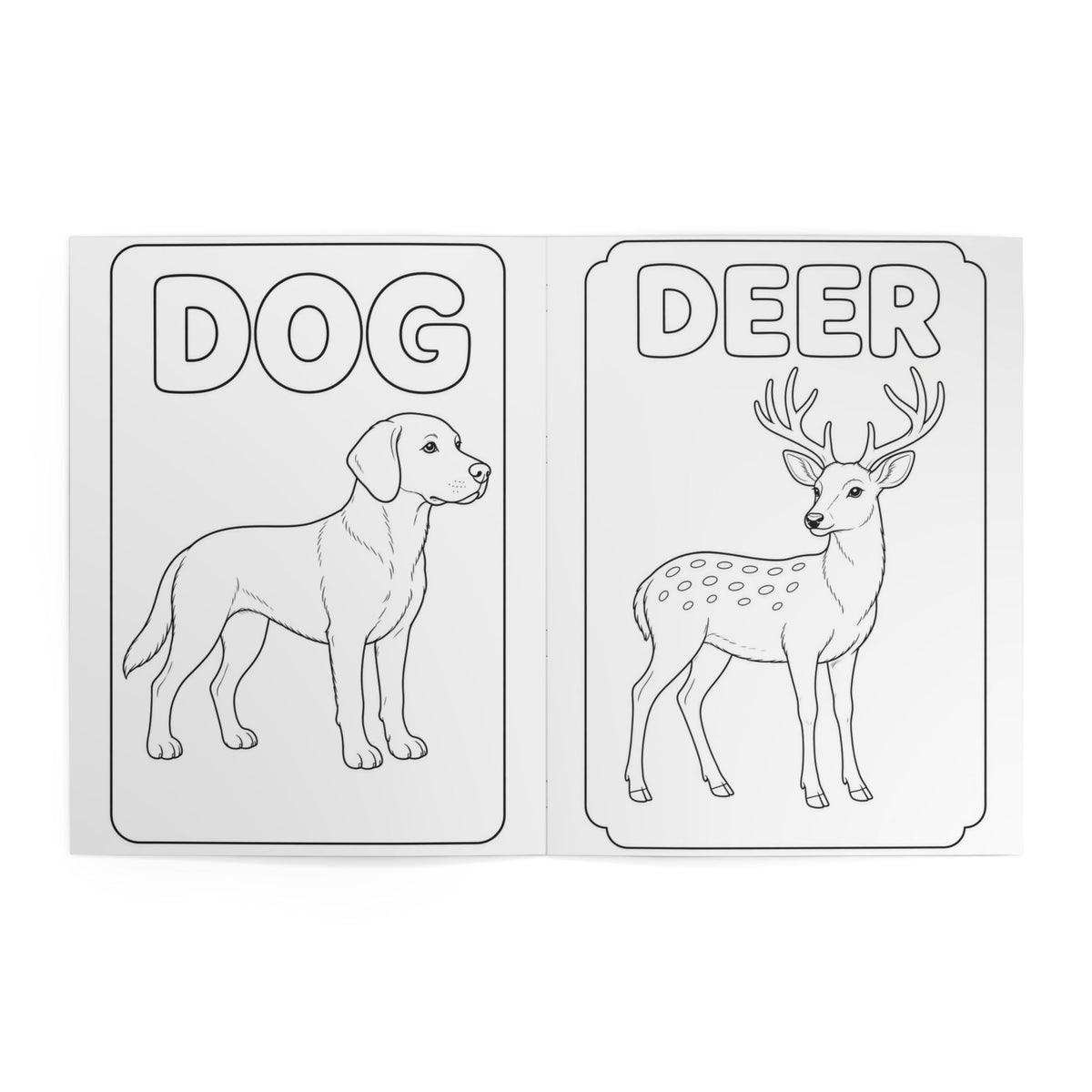 My Animal Colouring Book — 24-Page Kids' Book for Toddlers