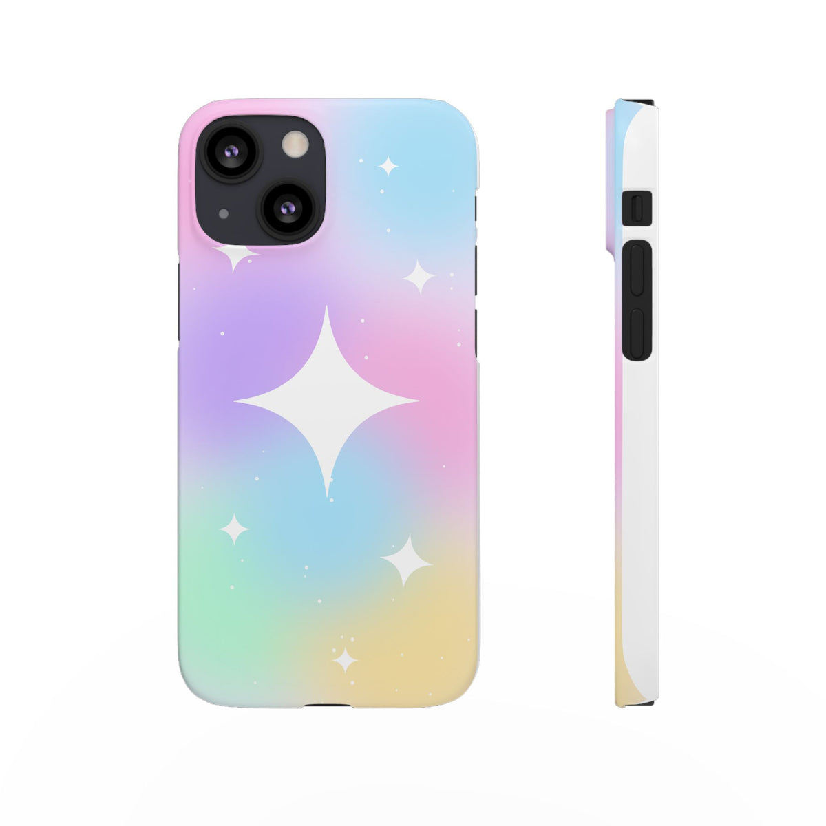 Pastel galaxy phone case, product photo 18