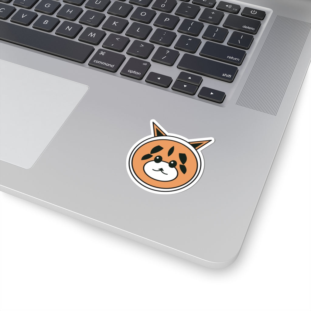 Kawaii Red Panda Sticker — Cute Kiss-Cut Vinyl Laptop & Bottle Decal