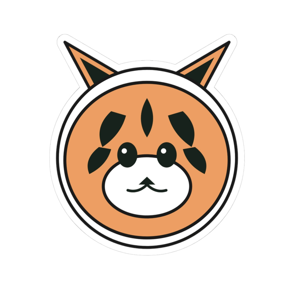 Kawaii Red Panda Sticker — Cute Kiss-Cut Vinyl Laptop & Bottle Decal