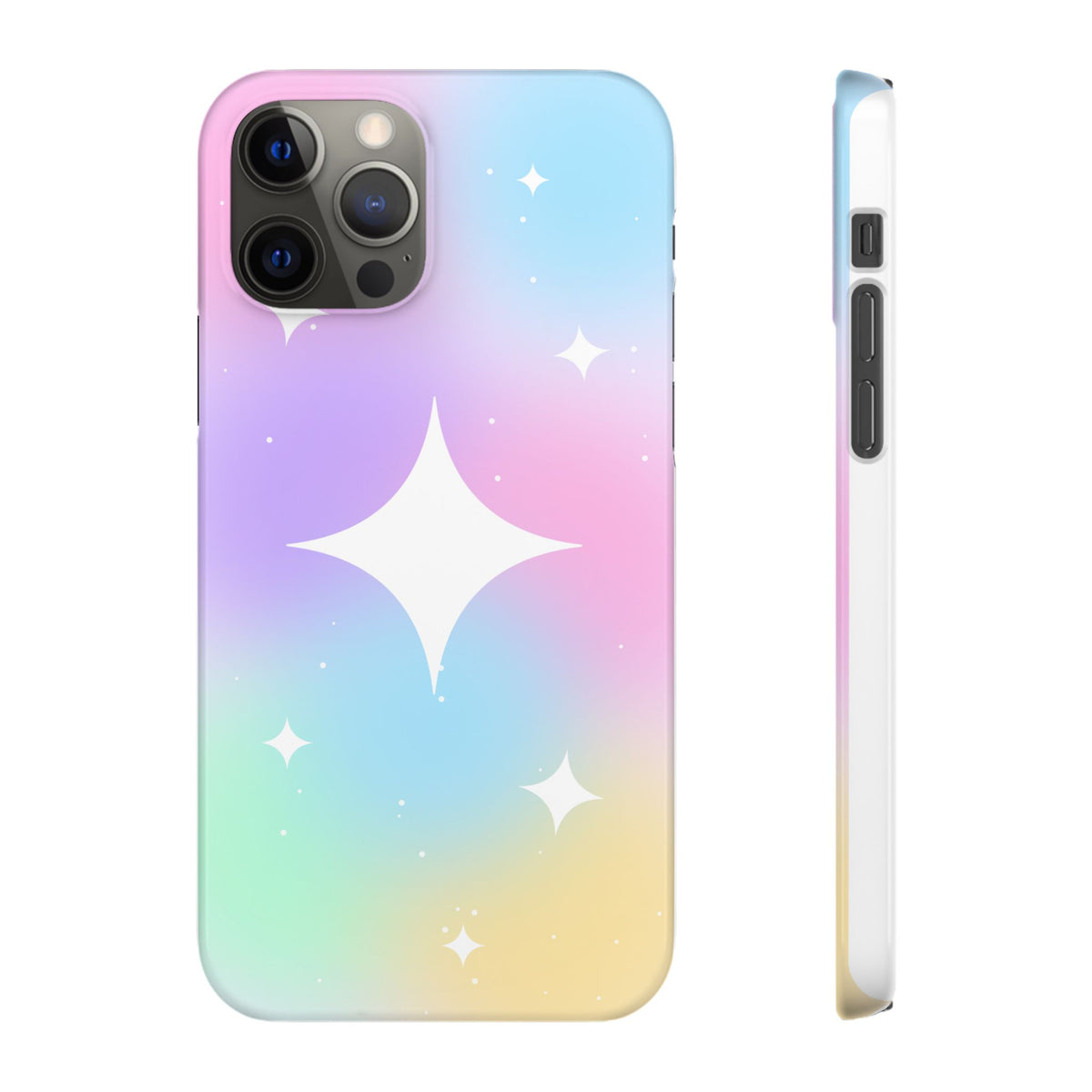 Pastel galaxy phone case, product photo 11
