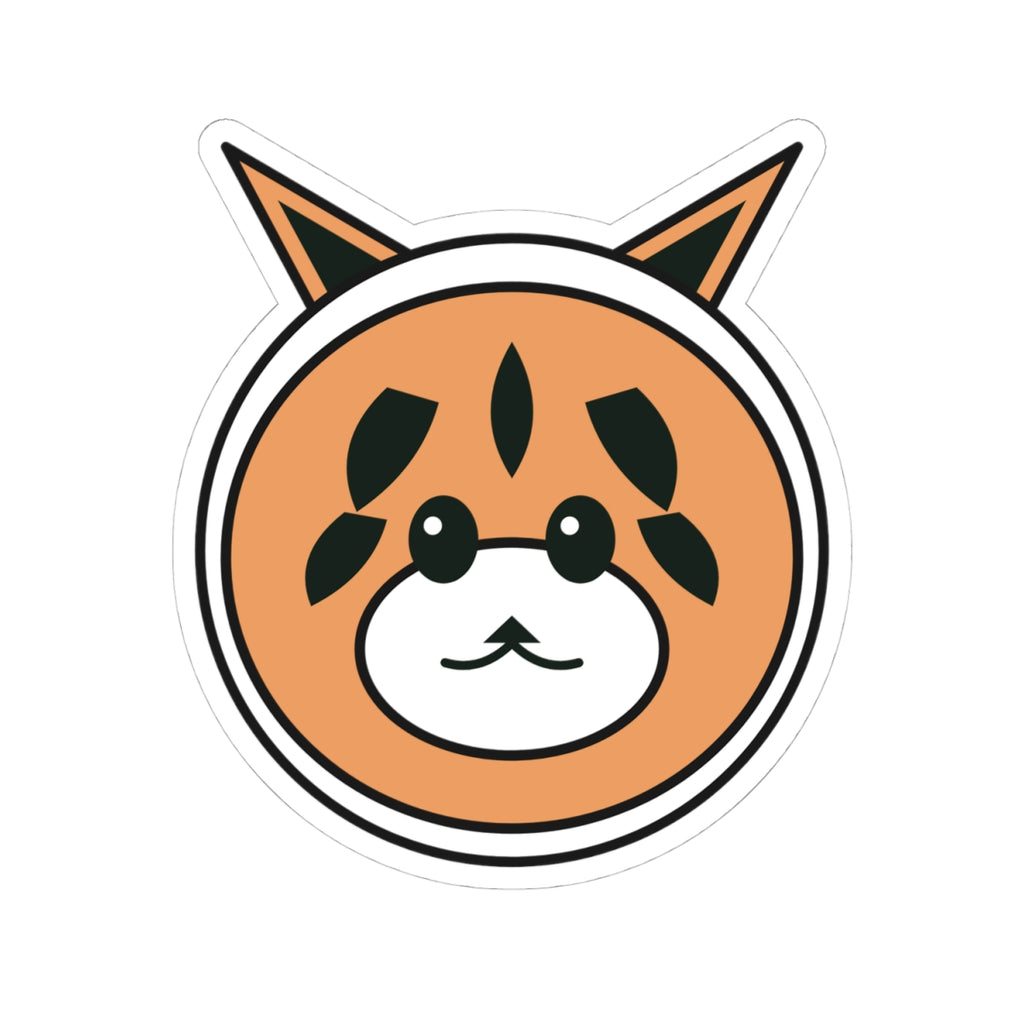 Kawaii Red Panda Sticker — Cute Kiss-Cut Vinyl Laptop & Bottle Decal