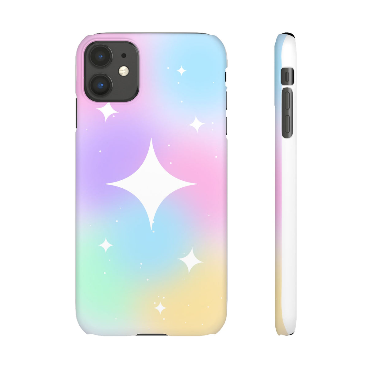 Pastel galaxy phone case, product photo 4