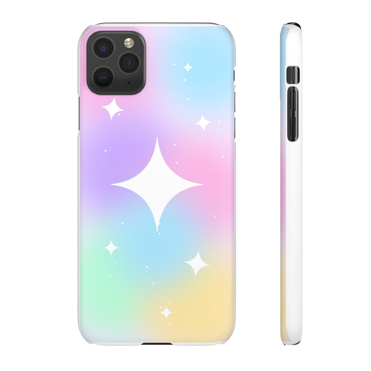 Pastel galaxy phone case, product photo 6