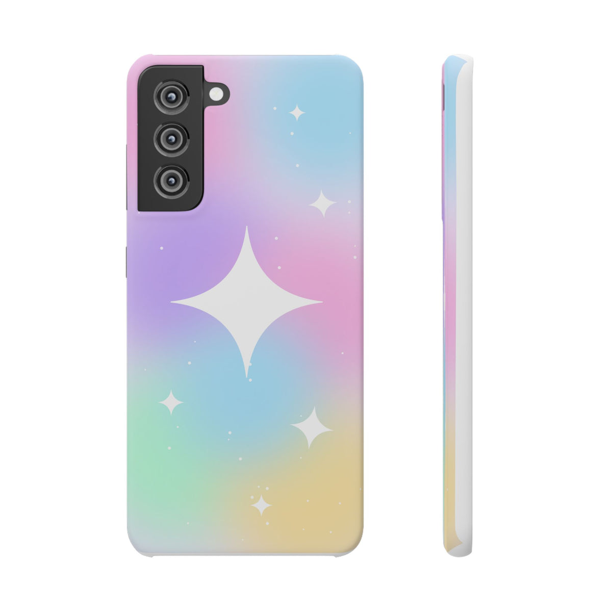 Pastel galaxy phone case, product photo 24
