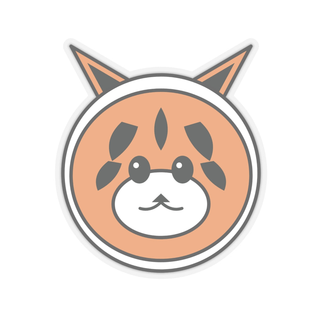 Kawaii Red Panda Sticker — Cute Kiss-Cut Vinyl Laptop & Bottle Decal