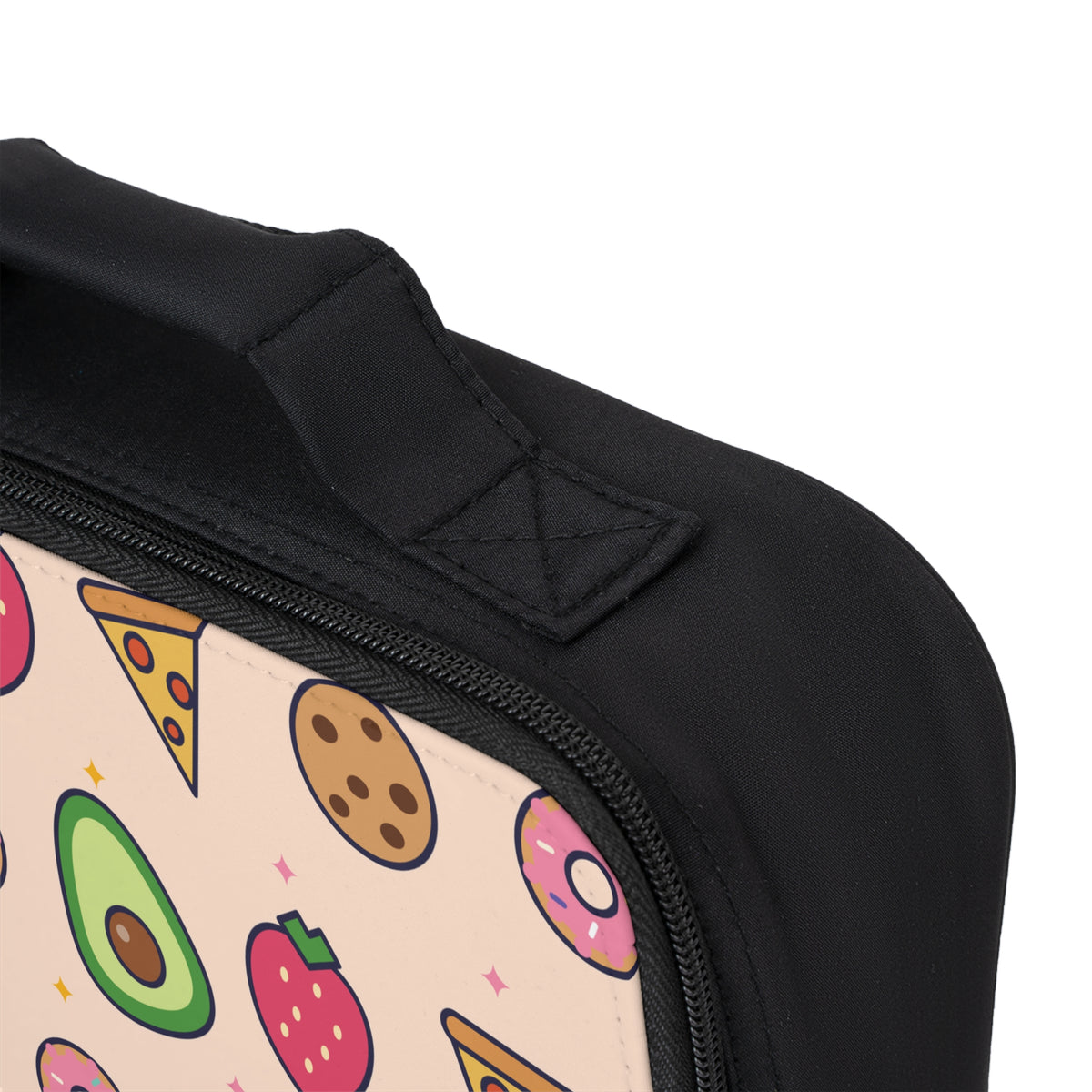 Cute Food Pattern lunch bag, product photo 3