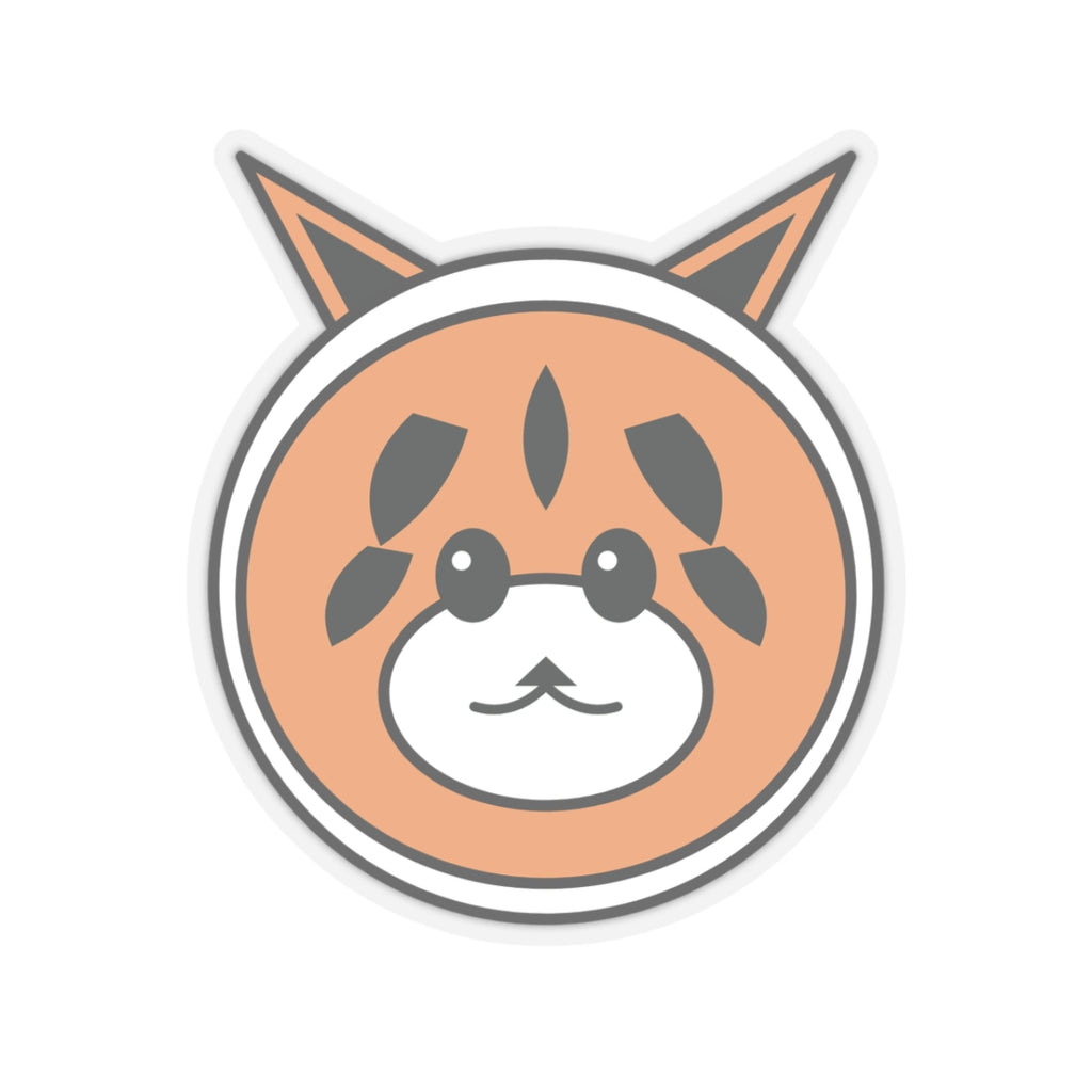 Kawaii Red Panda Sticker — Cute Kiss-Cut Vinyl Laptop & Bottle Decal