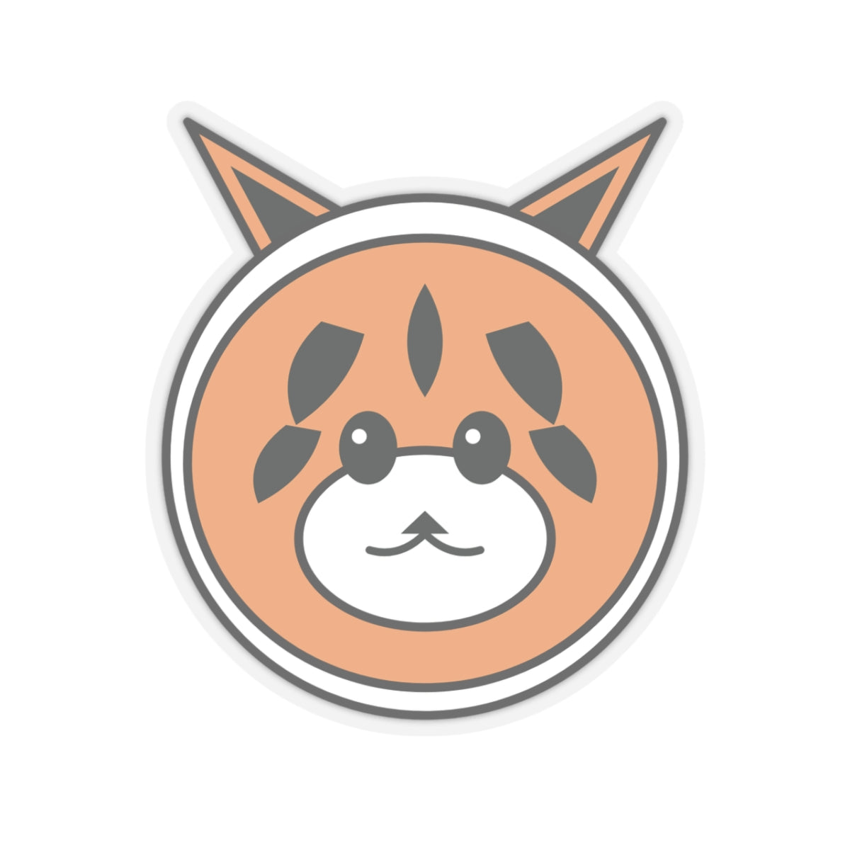 Kawaii Red Panda Sticker — Cute Kiss-Cut Vinyl Laptop & Bottle Decal