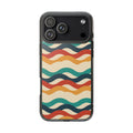 Retro Wave Clear Impact-Resistant Phone Case