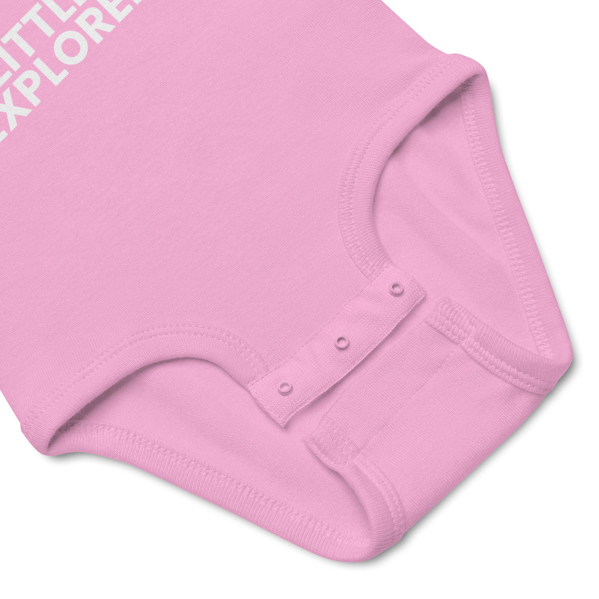 Little Explorer - Infant Bodysuit, Pink, product details view