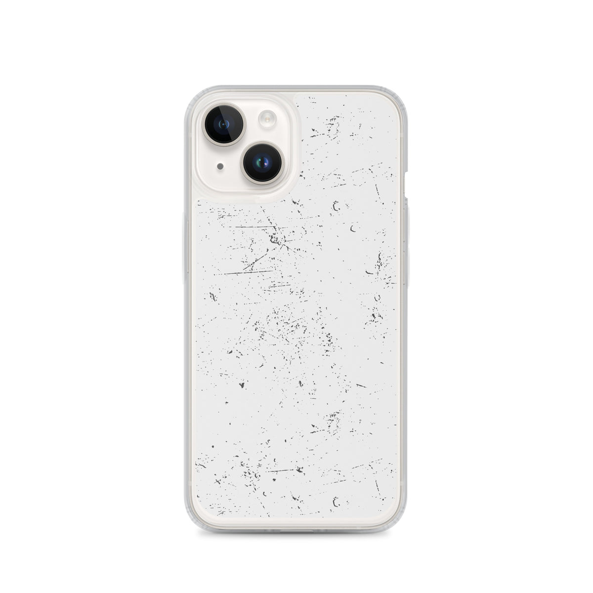 Black/Grey MagSafe® clear case for iPhone®, iPhone 14, front view