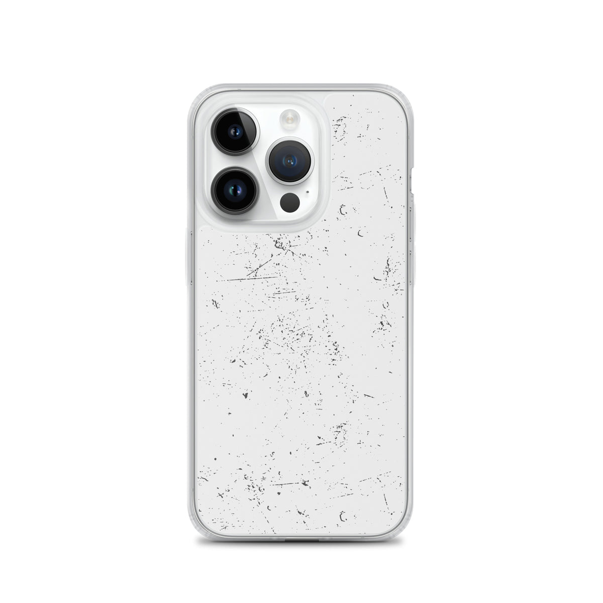 Black/Grey MagSafe® clear case for iPhone®, iPhone 14 Pro, front view