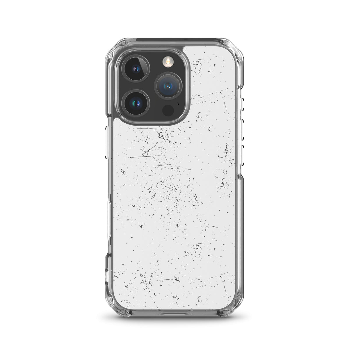 Black/Grey MagSafe® clear case for iPhone®, iPhone 16 Pro, front view