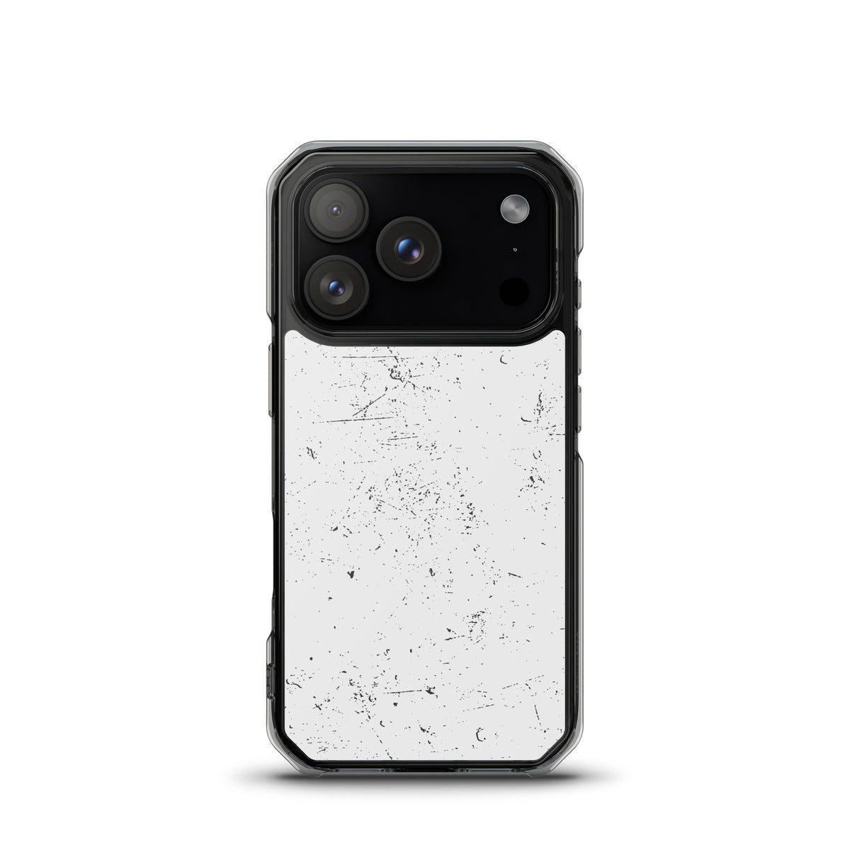 Black/Grey MagSafe® clear case for iPhone®, iPhone 17 Pro, front view