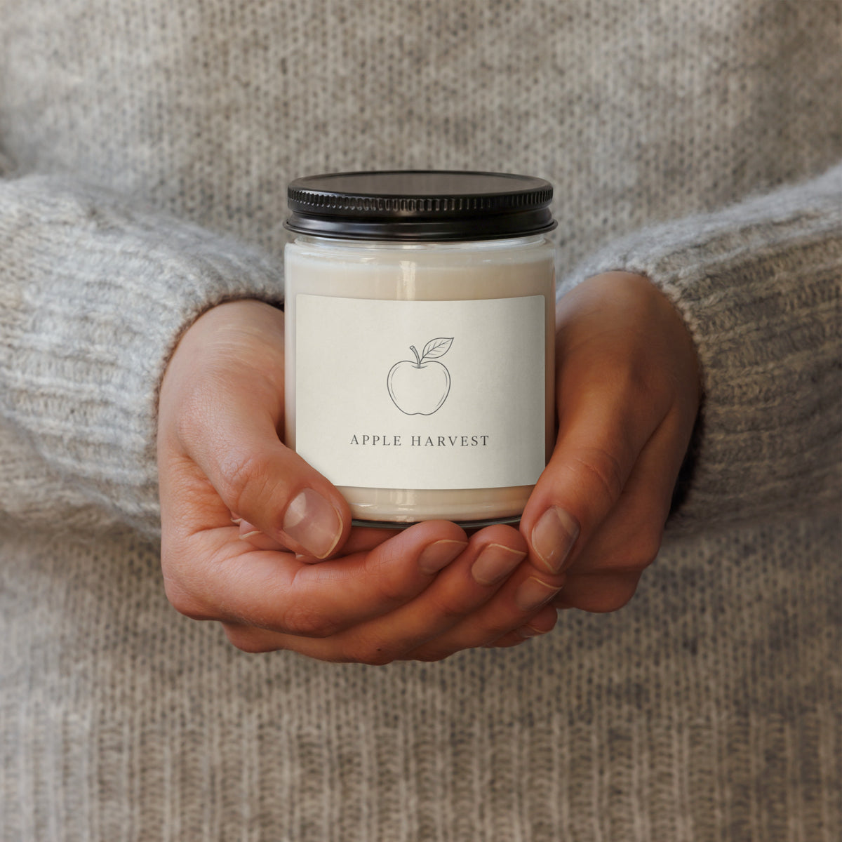 Product mockup, apple harvest,