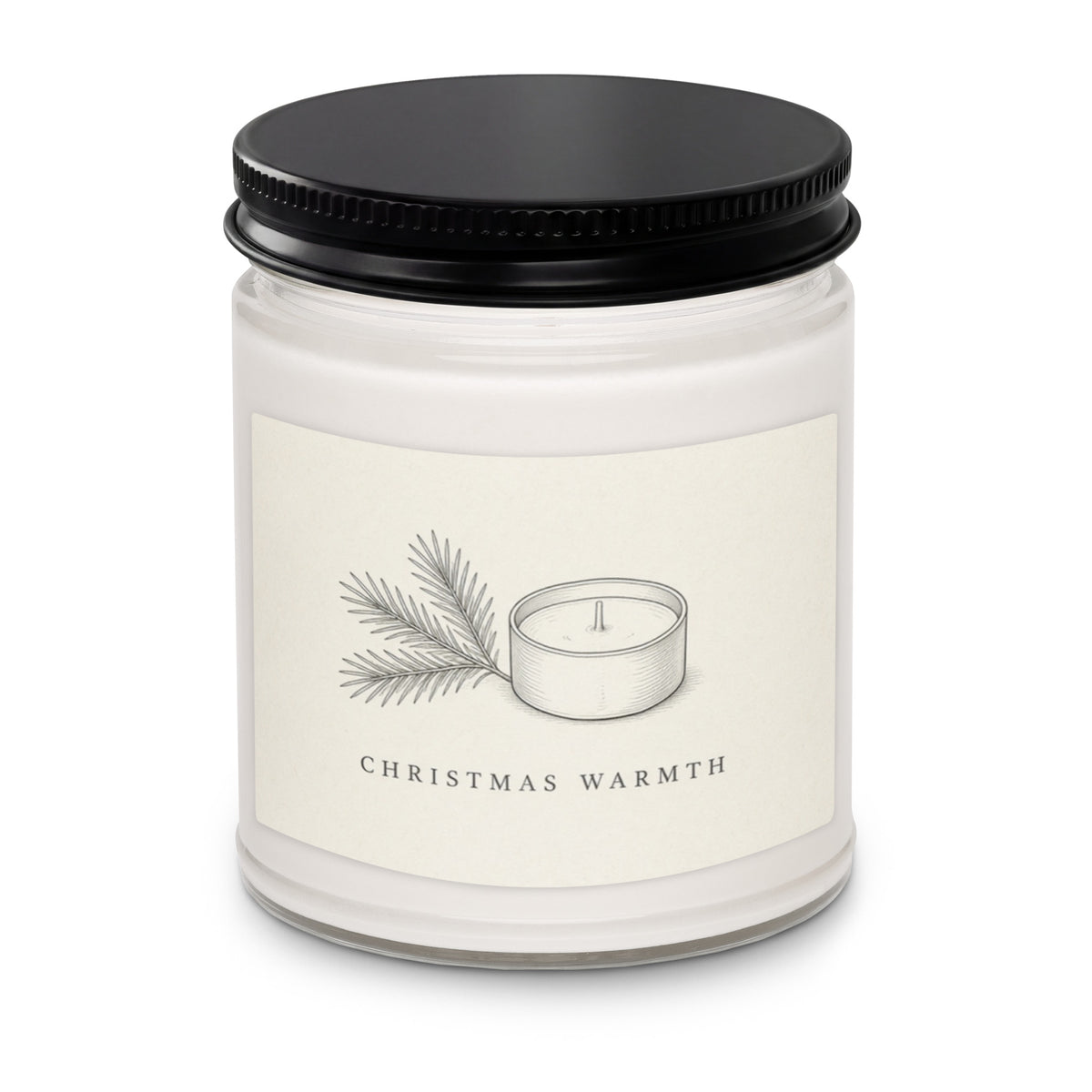 Product mockup, christmas warmth,